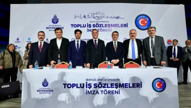 İBB ile Türk-İŞ Sendikası ile Toplu İş Sözleşmesi İmzaladı