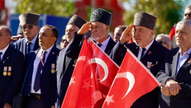 Kartal'da Gaziler Günü Töreni