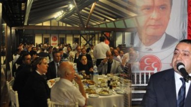 MHP'LİLER TURGUT'UN İFTARINDA BULUŞTU...