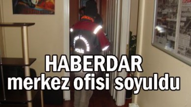HABERDAR merkez ofisi soyuldu