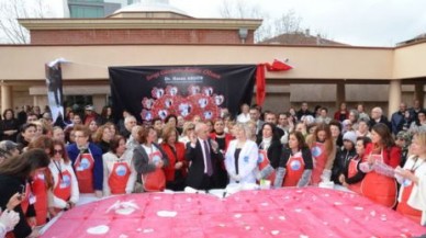 Büyükçekmece'de dev pasta