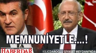 Sarıgül’ün adaylığına ‘memnuniyetle’ şeklinde cevap verdi…