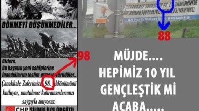 Silivri AK Parti’den TARİHİ hata