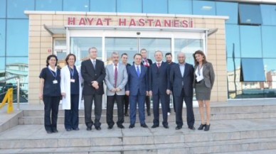 Hayat Hastanesi’ne Işıklar Ziyareti