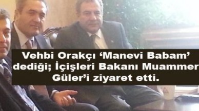 Orakçı’dan manevi babasına ziyaret