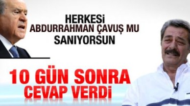 Kadir İnanır'dan Bahçeli'ye Tatar Ramazan cevabı