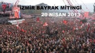 İzmir'de MHP Mitingi