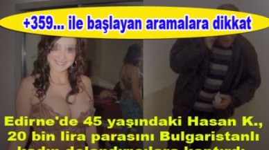 20 bin lira kaptırdı....