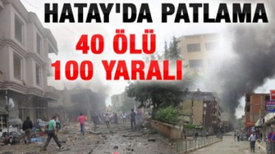 Reyhanlı'da patlama