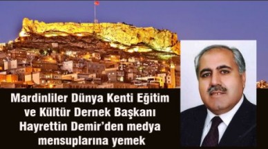 Mardinliler medya ile buluşuyor