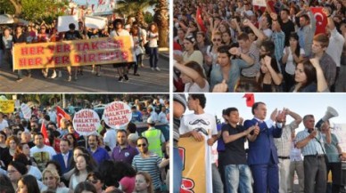 TAKSİM DİRENİŞİNE SİLİVRİ’DEN DESTEK