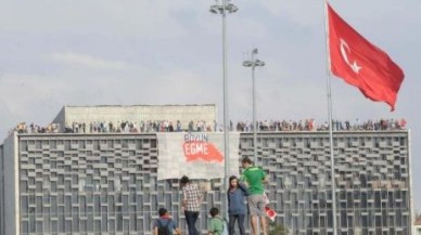 Direnişçiler yeniden Taksim'de