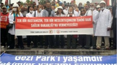 Sağlıkçılar ayakta!