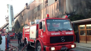 Esenyurt'ta fabrika yangını