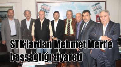 STK’lardan Mehmet Mert’e başsağlığı ziyareti