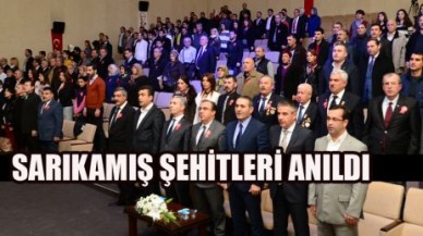 SARIKAMIŞ ŞEHİTLERİ ANILDI