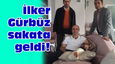 İlker Gürbüz sakata geldi!