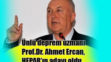 HEPAR'ın İstanbul adayı Ercan