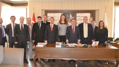 BAYRAKTAR VE EKİBİNDEN IŞIKLAR’A ZİYARET