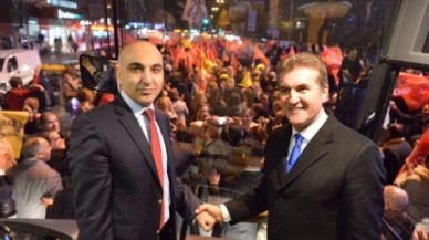 Kerimoğlu ve Sarıgül Bakırköy'de el ele