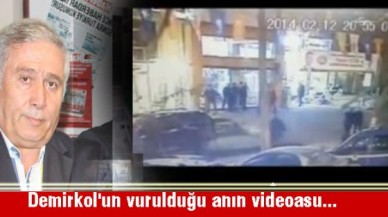 Demirkol'un vurulduğu anın videosu...