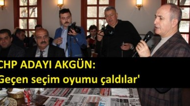 'Geçen seçim oyumu çaldılar'