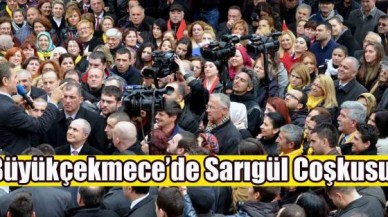 Büyükçekmece’de Sarıgül Coşkusu