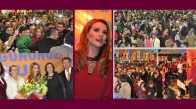 Silivri’de Esra Erol izdihamı...