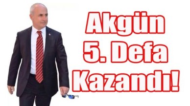 Dr. Hasan Akgün 5. Defa Kazandı!
