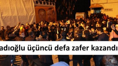 Kadıoğlu üçüncü defa zafer kazandı!