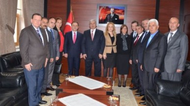 IŞIKLAR KAYMAKAM KESER’İ ZİYARET ETTİ