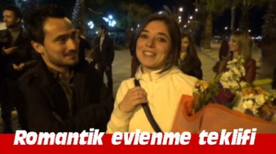 Romantik evlenme teklifi
