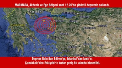 Gökçeada ve Şarköy'de yaralılar var