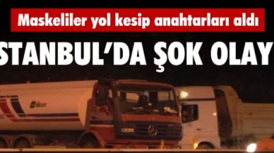 YOL KESİP ANAHTARLARI ALDILAR !