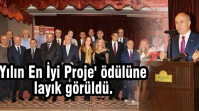 Akgün 'Yılın En İyi Proje' ödülüne layık görüldü.