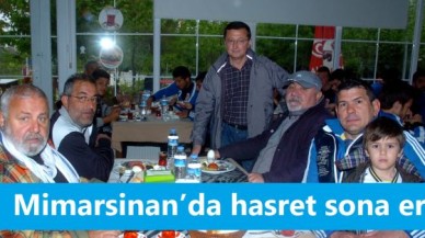 Mimarsinan’da hasret sona erdi