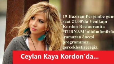 Ceylan Kaya Kordon'da...