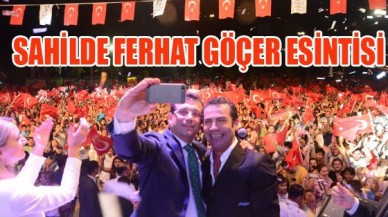 SAHİLDE FERHAT GÖÇER ESİNTİSİ