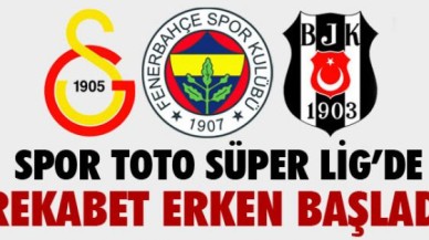 Rekabet erken başladı