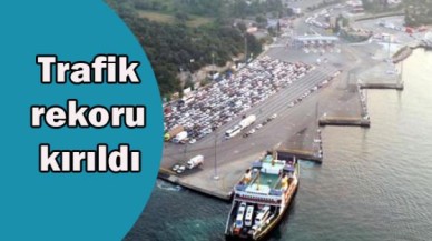 Trafik rekoru kırıldı