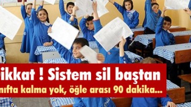 Eğitim sistemi sil baştan