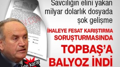 SAVCILIK TOPBAŞ'A "İHALEYE FESAT KARIŞTIRMA" DAVASI AÇIYOR