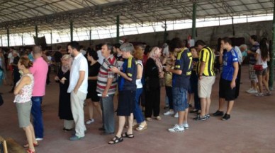 Sosyete pazarına sandık kuruldu