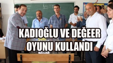 Kadıoğlu ve Değer oyunu kullandı