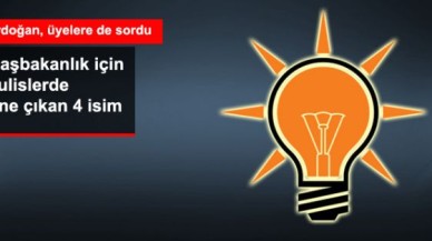 Başbakanlık İçin AK Parti Kulislerinde 4 İsim Öne Çıkıyor