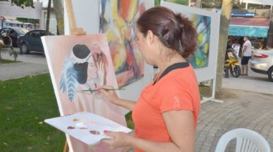 Sanatla dolu Sanat Parkı