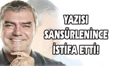 Yılmaz Özdil istifa etti!