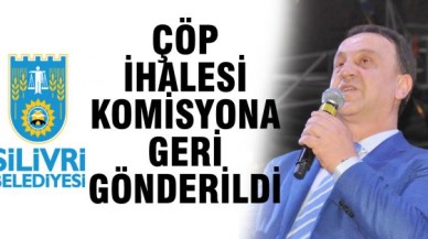 ÇÖP İHALESİ KOMİSYONA GERİ GÖNDERİLDİ
