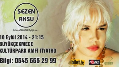 Sezen Aksu Büyükçekmece'de...