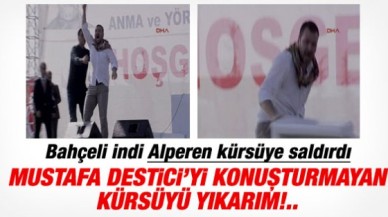 BBP'liler Sögüt'teki törende ortalığı birbirine kattı